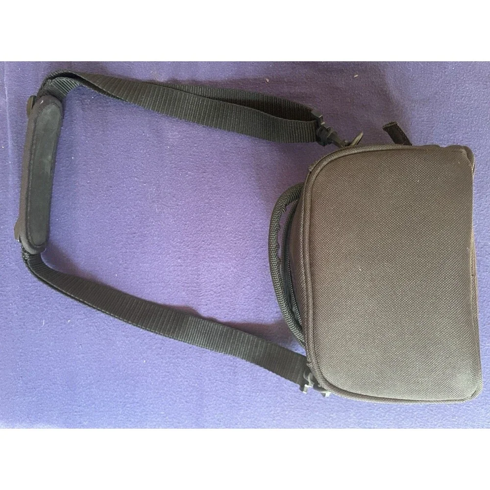 Sony Vintage Camera Bag Crossbody Case CS-V15 Green Grey Light Use Small
